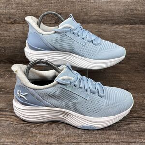 Kuru Atom 2 Shoes Women's 8 M Mist Blue Bright White Walking Running Casual